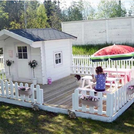 Çocuklar İçin Oyun Evi Tasarımları Playhouse Akçalı Sprey Boya