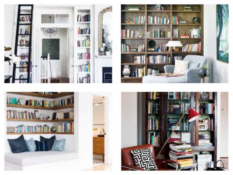 Ev Kütüphane Modelleri Dekoratif Modern ve Klasik Tasarımlar