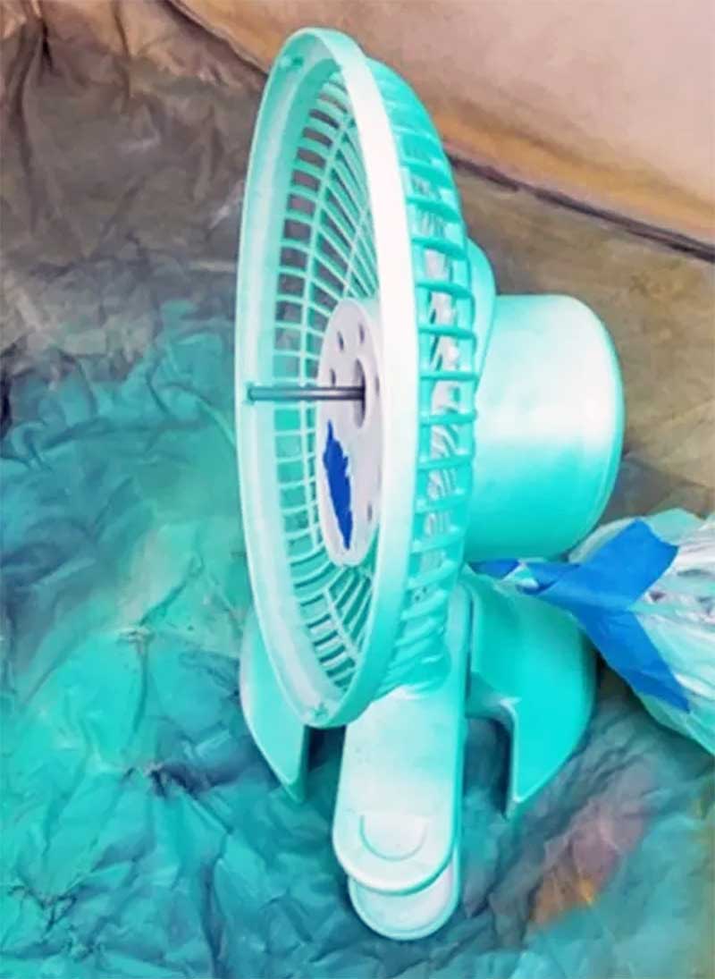 Sprey Boya ile Fan Boyama