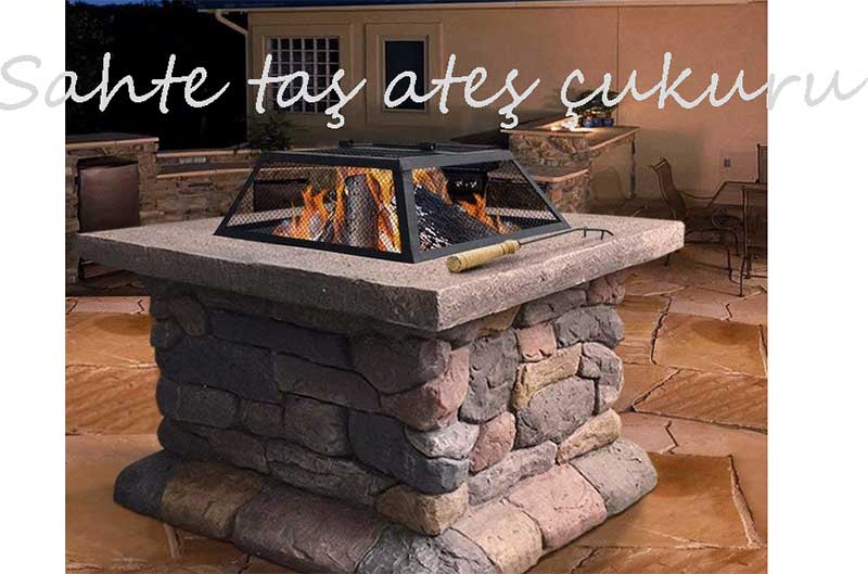 Sahte Taş Ateş Çukuru