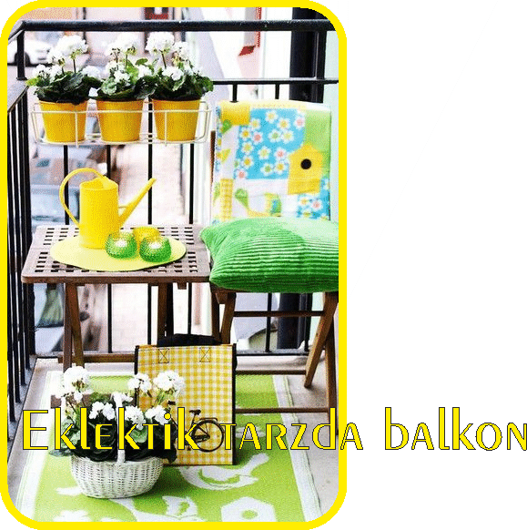küçük balkon dekorasyonu