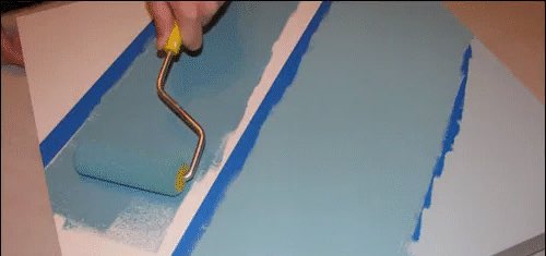 Verev çizgilerin içini istediğimiz bir kaç renk tonu ile boyayalım.