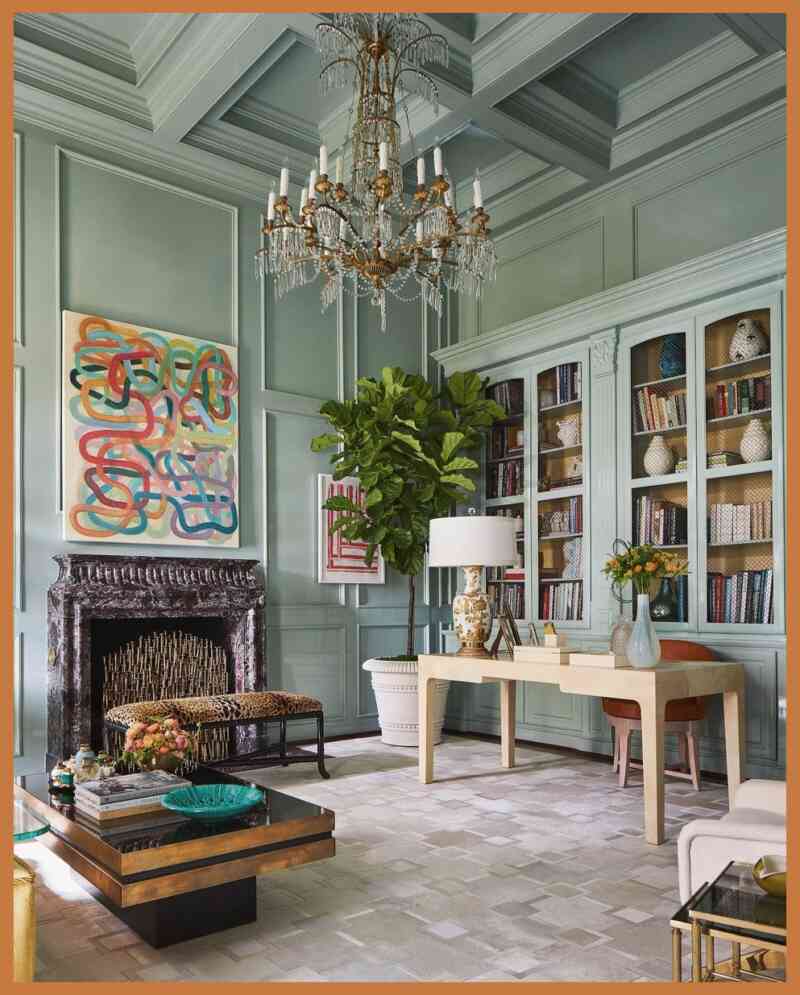 Canlı ve ilham verici bir çalışma alanı . Mutlu, sakinleştirici bir mavi, eşsiz sanat eserleri ve antikalar, burayı çalışmak için mükemmel bir yer yapar.