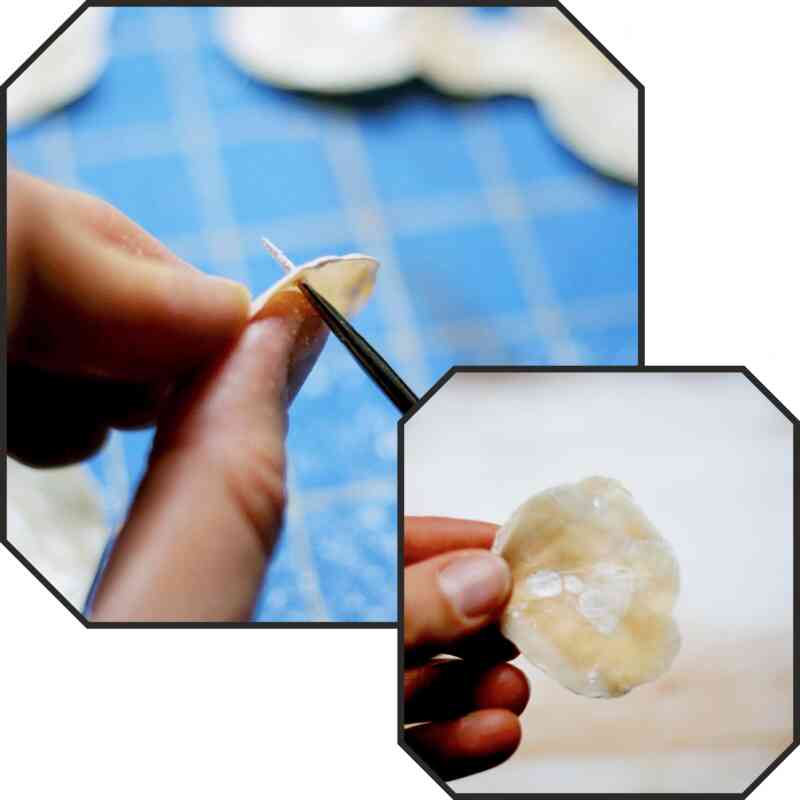 İlk başta, kabuklarda delik açmak zor görünebilir.